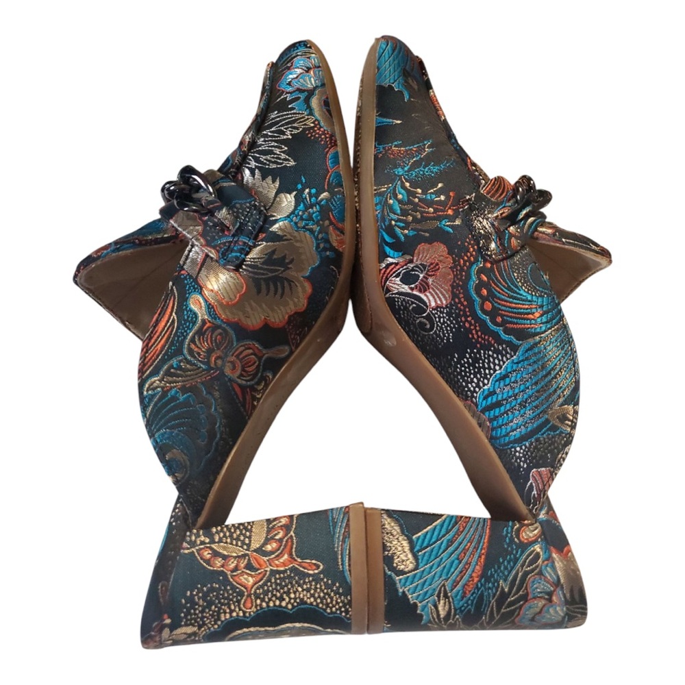 Enzo Angiolini Gilian women’s round toe Multicolor Mules Sz 7 - Picture 3 of 7